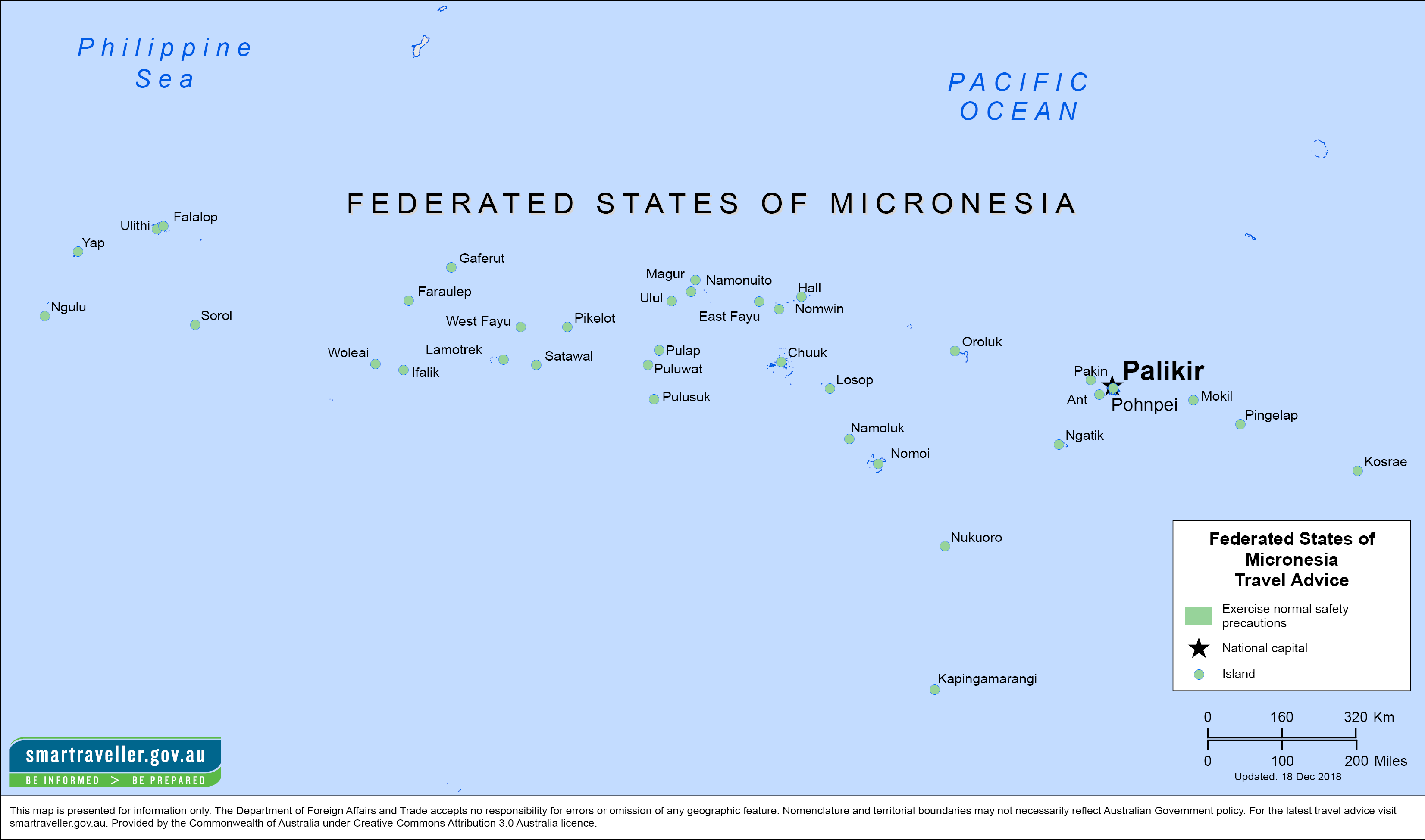 Micronesia Travel Advice & Safety | Smartraveller