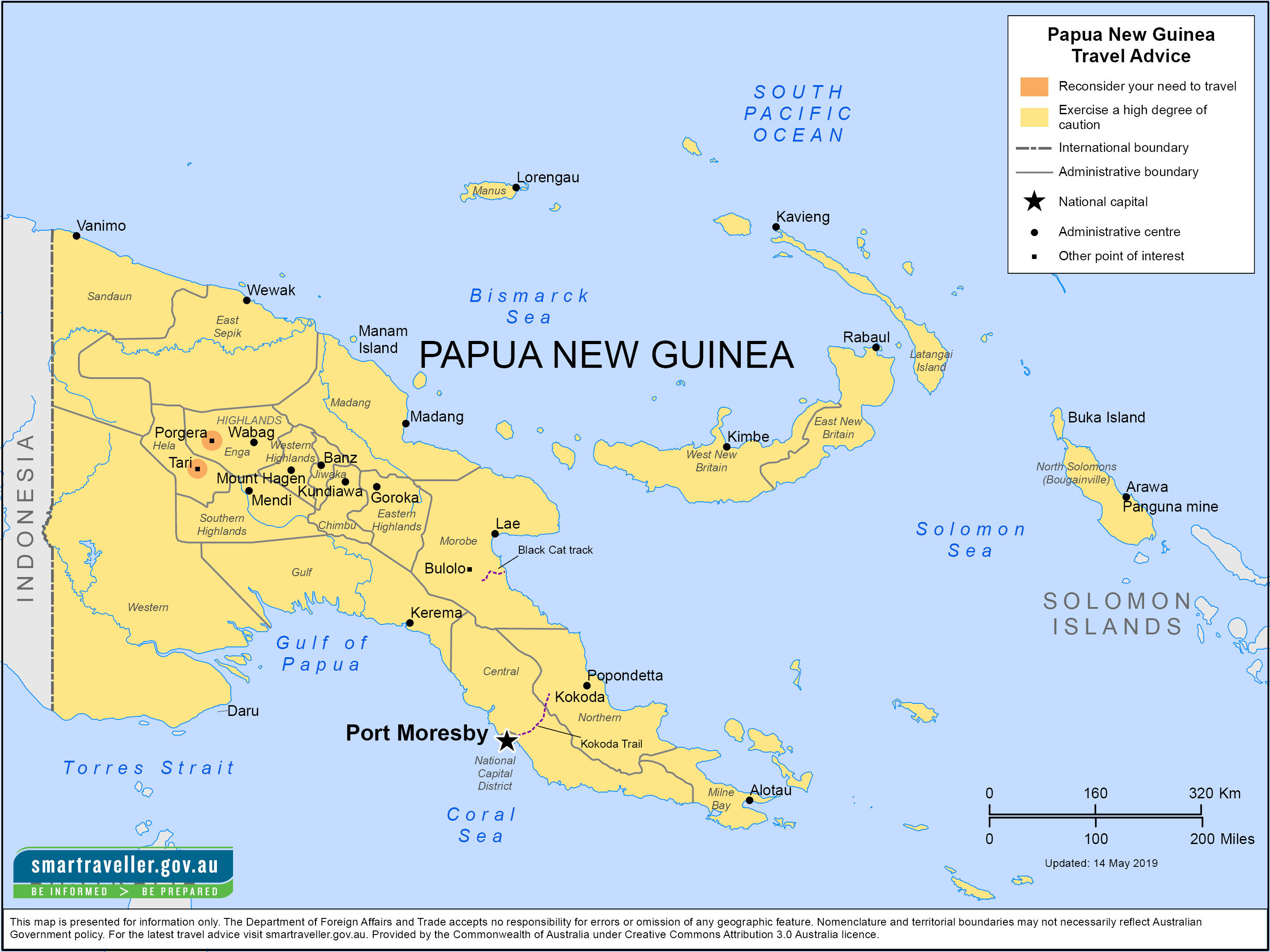 Papua New Guinea Travel Advice Safety Smartraveller