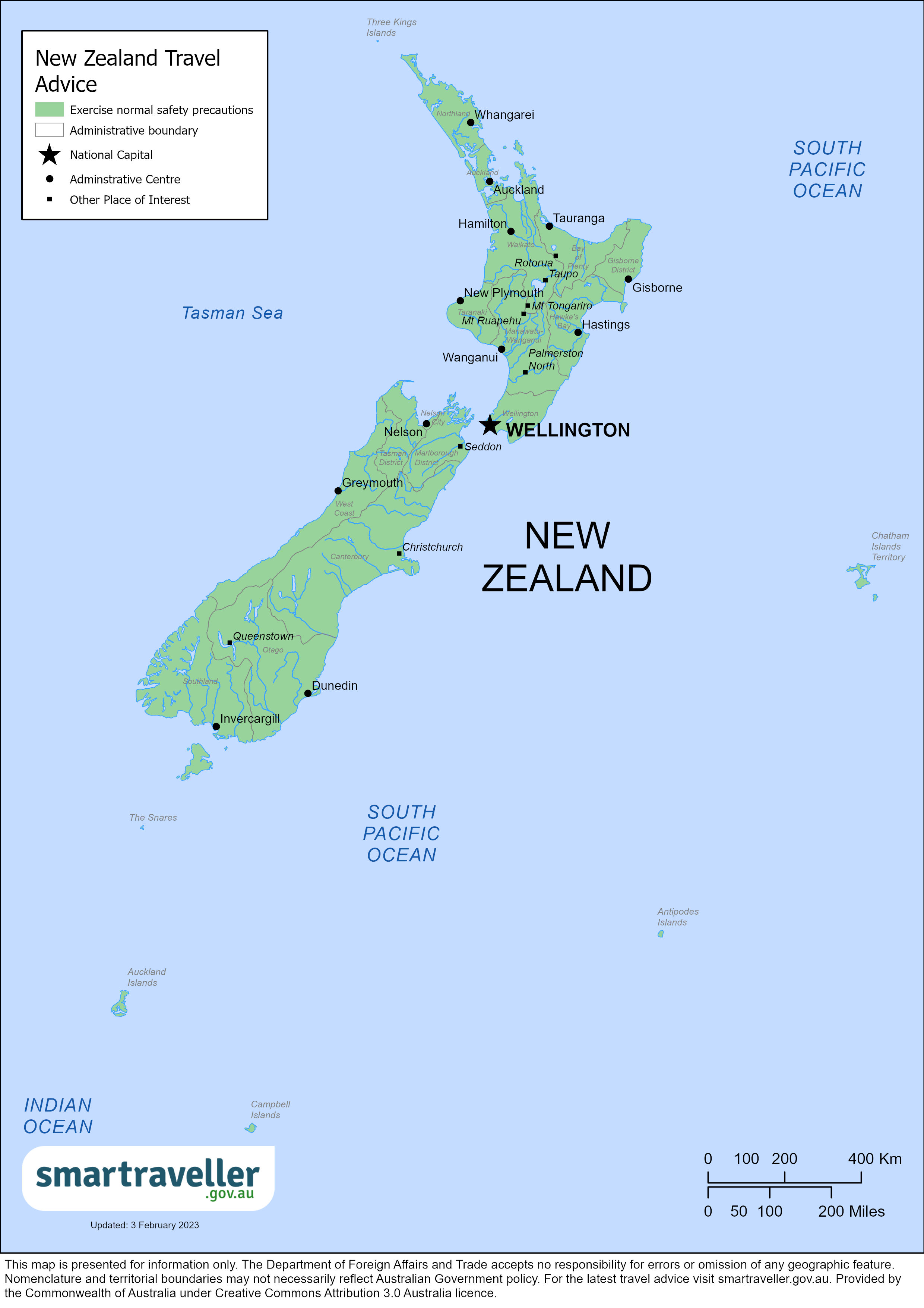 New Zealand Travel Advice & Safety | Smartraveller