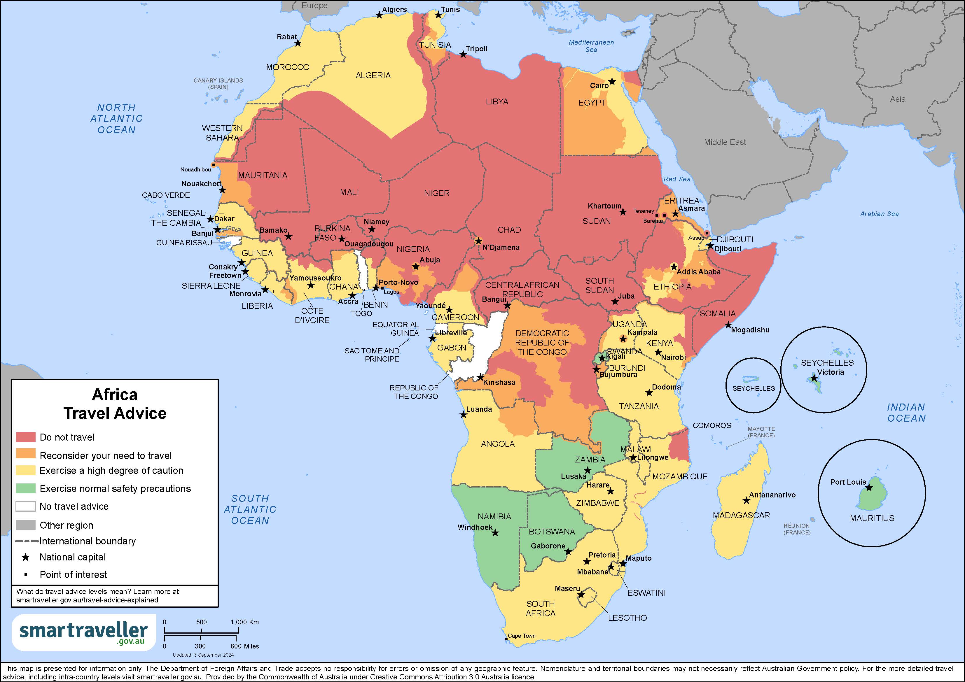 Map of Africa