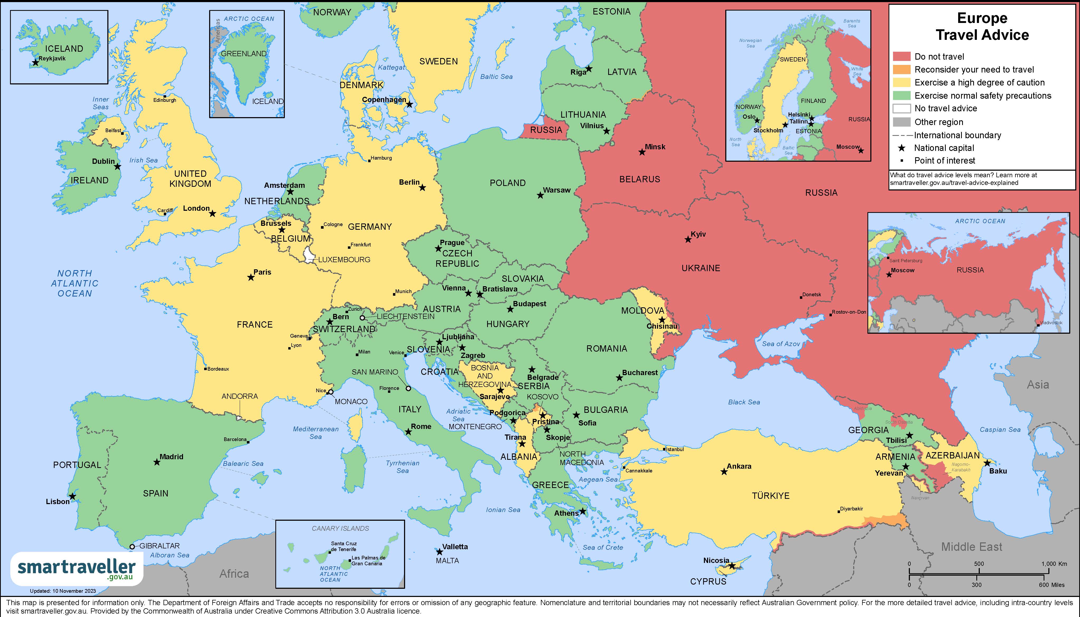 Map of Europe